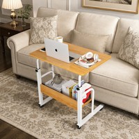 Bureau d'ordinateur pour étudiant, table d'étude moderne, poste de travail simple pour la maison, le bureau, la chambre, le dortoir, l'école, espace d'apprentissage