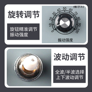 Contrôleur de chargeur vibrant Chkl 220V, onde complète, demi-onde, boîtier métallique, usage industriel - Product Image 4