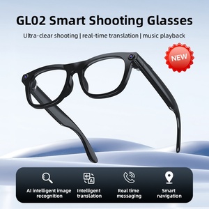 Lunettes Intelligentes IA avec Caméra 1300W Pixels pour Photographie, Diffusion en Direct, Enregistrement Vidéo, Lecture, Appels Téléphoniques et Modèle ChatGPT à Grande Échelle - Product Image 2