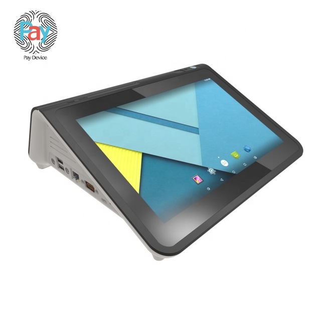 10-Inch Android POS Tablet with Dual Screen and Capacitive 10-Point Touch Panda Color with Thermal Printer