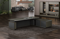 FOSHAN Bureau de direction moderne Table de bureau Bureau de PDG exécutif Bureau de bureau