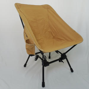 كرسي قمر شاطئ قابل للطي من الألومنيوم قوي كبير الحجم ، كرسي تخييم بوليستر 600 د للصيد في الهواء الطلق ، كرسي تخييم محمول - Product Image 2