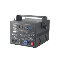 Projecteur laser d'animation RGB 40kpps 10W avec contrôle DMX512, indice de protection IP33, lumière du jour 6000K, construction en alliage d'aluminium