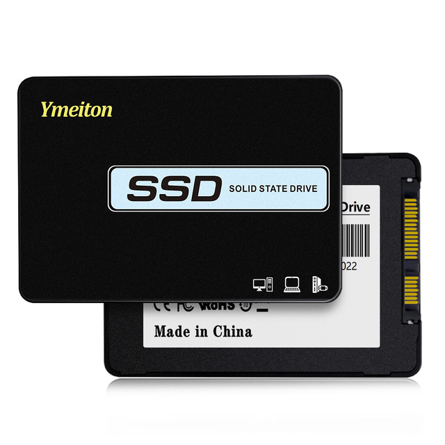 Good Used 95%-98% New 2.5" SATA III Solid State Disk for Laptop Ymeiton Internal SSD High Quality External SSD 120/128/240/256GB