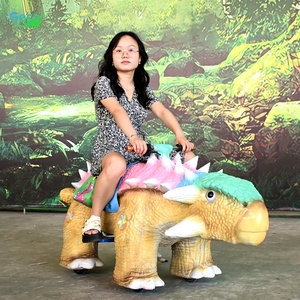 Parque de atracciones Paseo en dinosaurio Scooter eléctrico <span class=keywords><strong>Niños</strong></span> Dinosaurio eléctrico Rideable Coche de juguete para la venta - Product Image 3