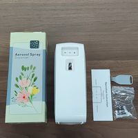 Wisekleen – distributeur automatique de parfum en aérosol mural de 110/270ml, désodorisant d'air de haute qualité, distributeurs d'aérosol LED