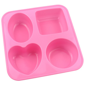 Échantillon gratuit d'usine <span class=keywords><strong>moule</strong></span> à gâteau en <span class=keywords><strong>silicone</strong></span> en forme de coeur carré ovale rond, moules à bougie en <span class=keywords><strong>silicone</strong></span>, moules de fabrication de savon <span class=keywords><strong>moule</strong></span> d'amour - Product Image 4