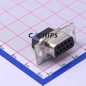 205203-3 D-Sub/VGA Connector Connector ( Gender: Female )( Total Number of PINs: 9P )( Mounting Type: Panel Mount ) - Product Image 2