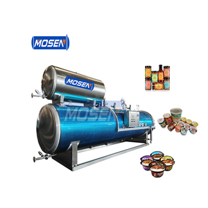 Tự động phun nước thực phẩm vặn lại máy cho khử trùng cá ngừ cá lon - Product Image 3