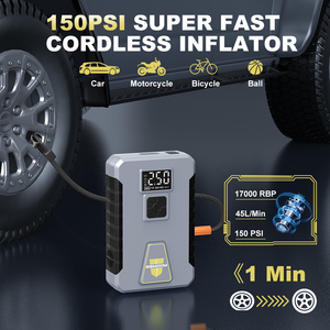 Motorino <span class=keywords><strong>di</strong></span> avviamento Power Bank gonfiatore pneumatici 12V batteria Booster <span class=keywords><strong>di</strong></span> <span class=keywords><strong>emergenza</strong></span> portatile - Product Image 3