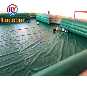 Jeux gonflables de billard de football de <span class=keywords><strong>location</strong></span> interactive extérieure drôle Table de billard gonflable d'humain pour annoncer des gonflables - Product Image 3