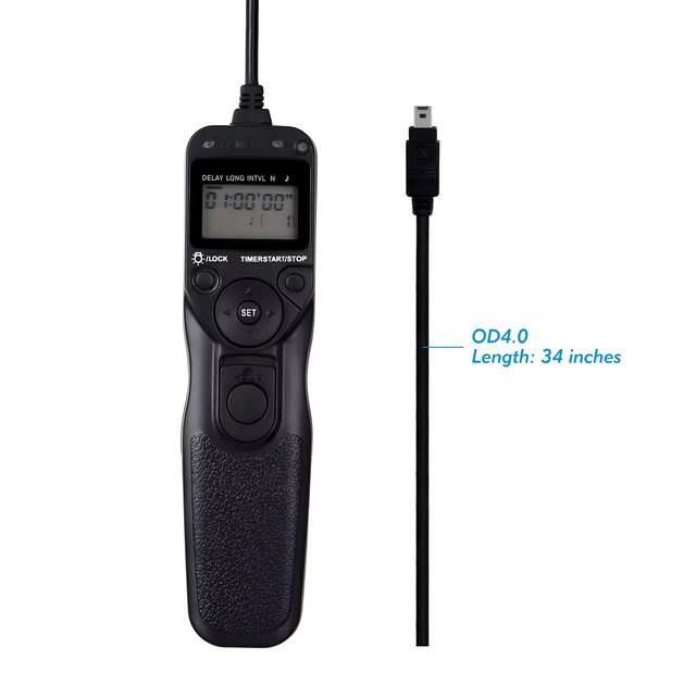 HONDAK MC-DC2 DSLR Camera Shutter Line Timer for Nikon D90 D5000 D7100 for Camera