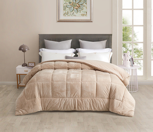 Lujo Juego de Cama Terciopelo Bohemio Floral Colcha Acolchada Terciopelo Edredón Floral para Home - Product Image 5