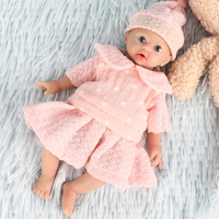 7 pouces mini réaliste bébé petit reborn bébé poupées silicone complet