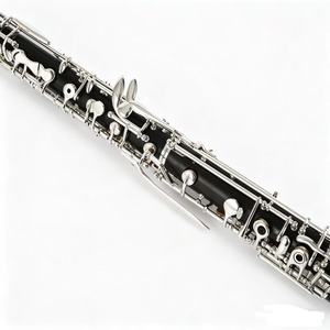 <span class=keywords><strong>Corno</strong></span> <span class=keywords><strong>inglese</strong></span> in bachelite di buona qualità con finiture argentate - Product Image 2