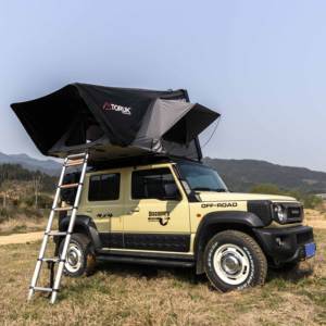 Extérieur Hardshell SUV Voiture Camion Garage Tente Portable Abri sur le Toit pour Camping Route Prêt Toile Pliant Toit Camping Gear - Product Image 5