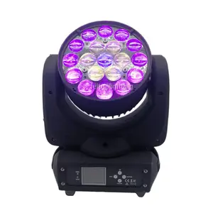 19x15w Leier Wasch zoom LED Moving Head Licht RGBW 4 in 1 Zoom LED Moving Head Wasch licht