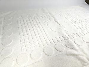 Serviettes d'hôtel brodées de haute qualité JUNTU, à séchage rapide, écologiques, super absorbantes et faciles à nettoyer, <span class=keywords><strong>tapis</strong></span> de sol rectangulaire - Product Image 4