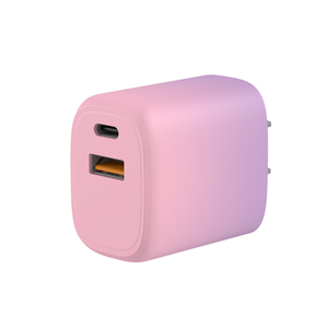 Adaptador de pared PD súper rápido de 20W Cargador de viaje USB A + C de la mejor calidad con enchufes EU/US/UK Compatible con iPhone Estados Unidos - Product Image 1