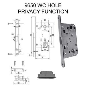 हॉट सेलिंग लॉक चुंबकीय लैच इंटीरियर लॉच के लिए 96*50 मिमी गोपनीयता - Product Image 2