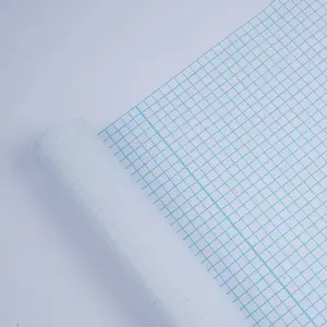 CPP - Capa de livro de plástico autoadesivo transparente, rolo de filme de vinil transparente, papel de contato transparente
