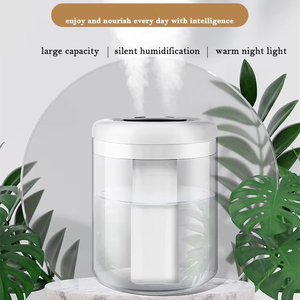 Double Jet Large Capacity Ultrasonic Humidifier Color Changing Lamp USB Power Supply Silent Operation Aroma <strong>Diffuser</strong> - Product Image 2
