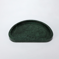 Cendriers en marbre de pierre livrés en usine, design moderne et simple, faciles à nettoyer, décoration de table basse de luxe pour la maison, l'hôtel, le restaurant