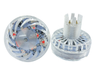 Éclairage LED permanent pour l'extérieur, 45 mm, 110 V, RGB, multicolores automatiques, manèges, lumières pixel, éclairage décoratif pour les parcs d'attractions