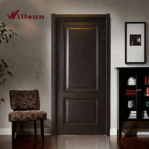 Porte d'entrée en verre, en bois massif, Design <span class=keywords><strong>de</strong></span> grande qualité, intérieur d'entrée - Product Image 6