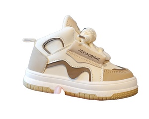 Sepatu papan kasual <span class=keywords><strong>anak</strong></span> <span class=keywords><strong>laki-laki</strong></span>, sneaker olahraga musim gugur warna permen, Kasut ayah bayi perempuan High Top - Product Image 6