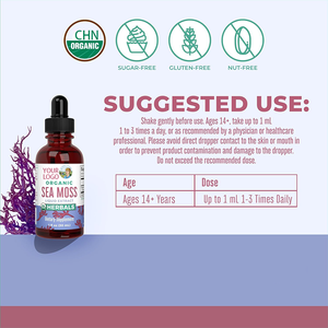 OEM Private Label Natural Irish Sea <strong>Moss</strong> Drops Organic Weight Loss Supplement Oral Liquid Sea <strong>Moss</strong> Drops - Product Image 3
