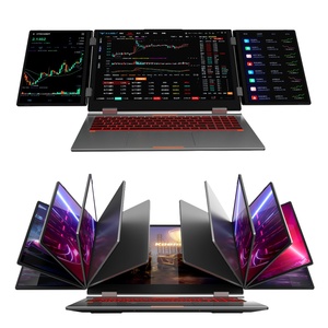 Ordinateur Portable Professionnel Triple Écran 16"+10,5"+10,5" Core I7 avec Reconnaissance Faciale 2 To Réseau RJ45 pour Étudiants, Gaming et Designers - Product Image 1