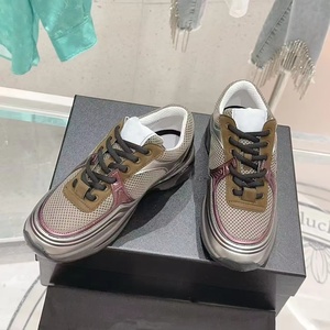 2025 nuevos zapatos deportivos de diseñador de marca: zapatos planos de alta calidad para damas, transpirables y cómodos - Product Image 3