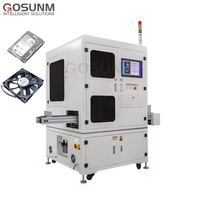 Composants électroniques à grande vitesse Machine d'étiquetage d'inspection visuelle de positionnement de haute précision avec imprimante laser à code de date