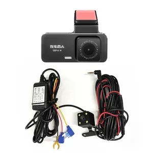 2k Auto-Doppelkamera vollständige QHD WLAN Dashcam Super Nachtsicht 2k Front 1080P Heckfahrzeug-DVR