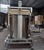 Bouilloire chemisée chauffage au gaz électrique marmite mélangeur de cuisson industriel