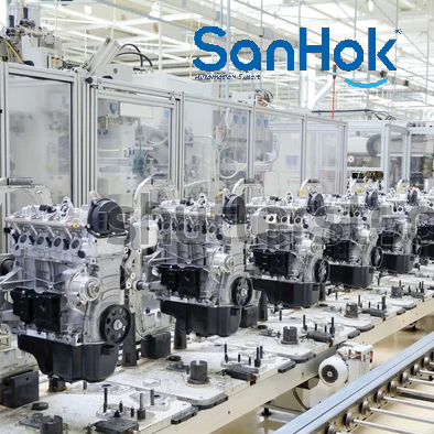 Heavy Duty Engine Assembly Line for