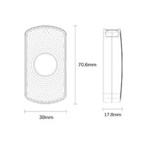 Registrador de Datos de Temperatura Inalámbrico Inteligente con Bluetooth 5.0, Sensor de Temperatura y Humedad Ble