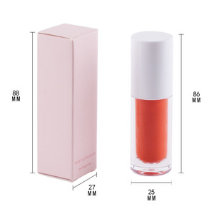 Maquillage végétalien sans cruauté, sans logo, beauté douce, couleur corail, pêche, blush liquide, maquillage de luxe - Product Image 2