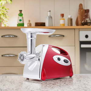 Новая Горячая Распродажа: Электрическая мясорубка 800 Вт с мотором, лотком для продуктов, реверсивным переключателем, тихой и безопасной работой для ресторанов, дома, автофургонов и приготовления бургеров - Product Image 2