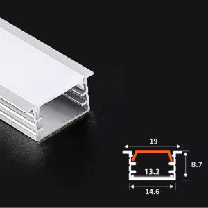 Profilé en aluminium encastré pour lumière led plaque de plâtre extrusion plafond aluminium cloison sèche <span class=keywords><strong>rail</strong></span> d'angle aluminium lumière led profil - Product Image 2