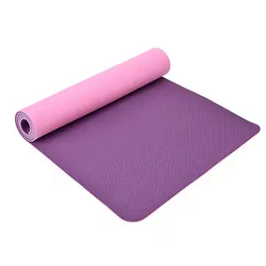 Wholesale China Factory Most Popular Printed Foldable Travel Yoga Mat Thick Yoga Mats Custom