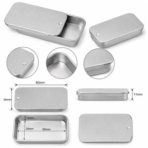 Caja Metálica Deslizante a Prueba de Niños con Grabado Personalizado e Impresión a Color para Empaque, Paquete de 5 Unidades, Lata de Hojalata - Product Image 4