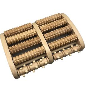 Masseur de Pieds en bois Rouleau Thérapie Produits pour la Douleur Au Talon, Œdème, Fasciite plantaire, Mal Aux Pieds - Product Image 1