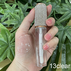 비건 립글로스 도매 립글로스 개인 라벨 립 Plumper 광택 방수 로고 없음 - Product Image 4