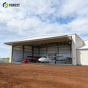 Grand bâtiment préfabriqué en acier 40x80 avec structure à ossature longue portée pour usine, entrepôt, centre commercial et atelier - Product Image 1