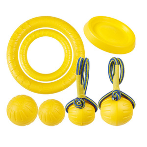 Wholesale 2026 New Eco Friendly Pet Interactive Throw EVA Floating Bouncy Hollow Solid <b>Dog</b> Training <b>Ball</b> Toys for Pets - Product Image 4
