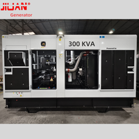 Puissance diesel de groupe électrogène de 300kva 240kw avec le prix de générateur diesel de type silencieux de moteur de Cummins 6LTAA8.9-G2 dans GuangZhou