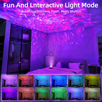 Lampe de bureau projecteur RGB pour décoration de maison intelligente, veilleuse rechargeable USB, haut-parleur musical, lampe de table LED pour salon, chambre à coucher, chevet
