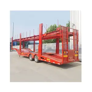 8 Cars Carrying Vehicle Car Transporter Trailer Car Carrier Semi Trailer With Saf Axle For Sale